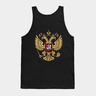 Russian emblem Tank Top